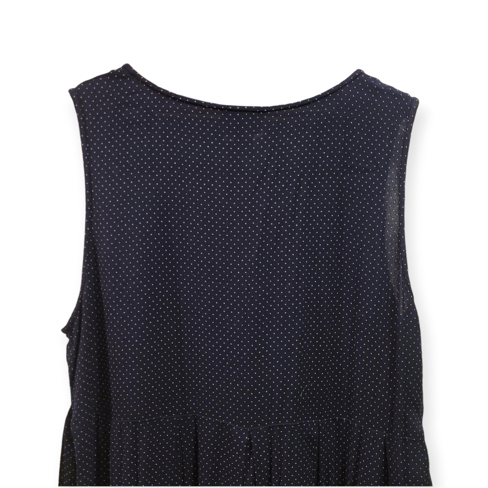 Vintage 90s April Cornell Floral Maxi Dress Cottagecore Tie Back Rayon XL 12-14 - Picture 7 of 12